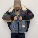 giubbotto foderato con toppe story